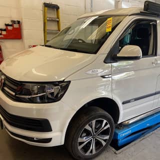 Bilbo's Volkswagen Celex in for maintenance at TC Garage