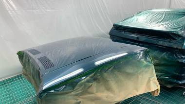 Bonnet respray was required after 30 years of stone chips!
