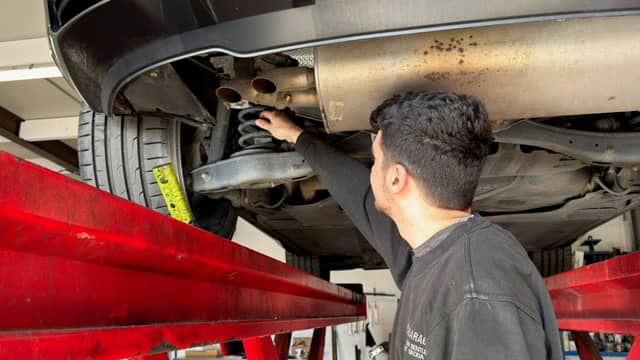 Suspension Inspection at TC Garage