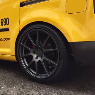 Volkswagen Caddy with Sports Suspension Kit and Alloys at TC Garage