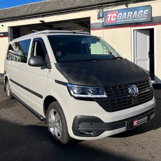 Volkswagen Transporter T6 Sidebars Fitted at TC Garage